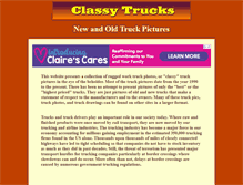 Tablet Screenshot of classytrucks.org